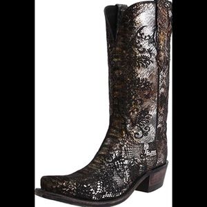 Lucchese N4716 Cowboy Boots Precious Metals